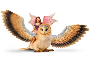 Schleich 70789 Bayala Elfe auf Glitzer-Eule